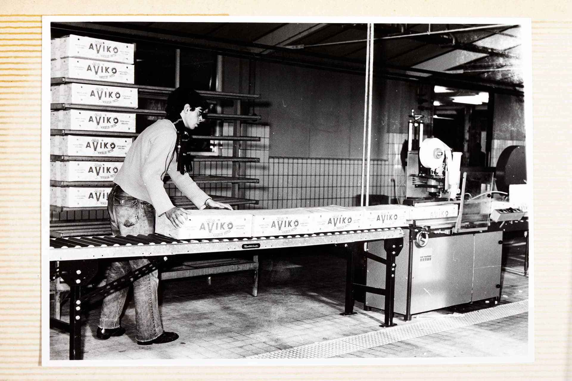 historisk bild från avikos historia